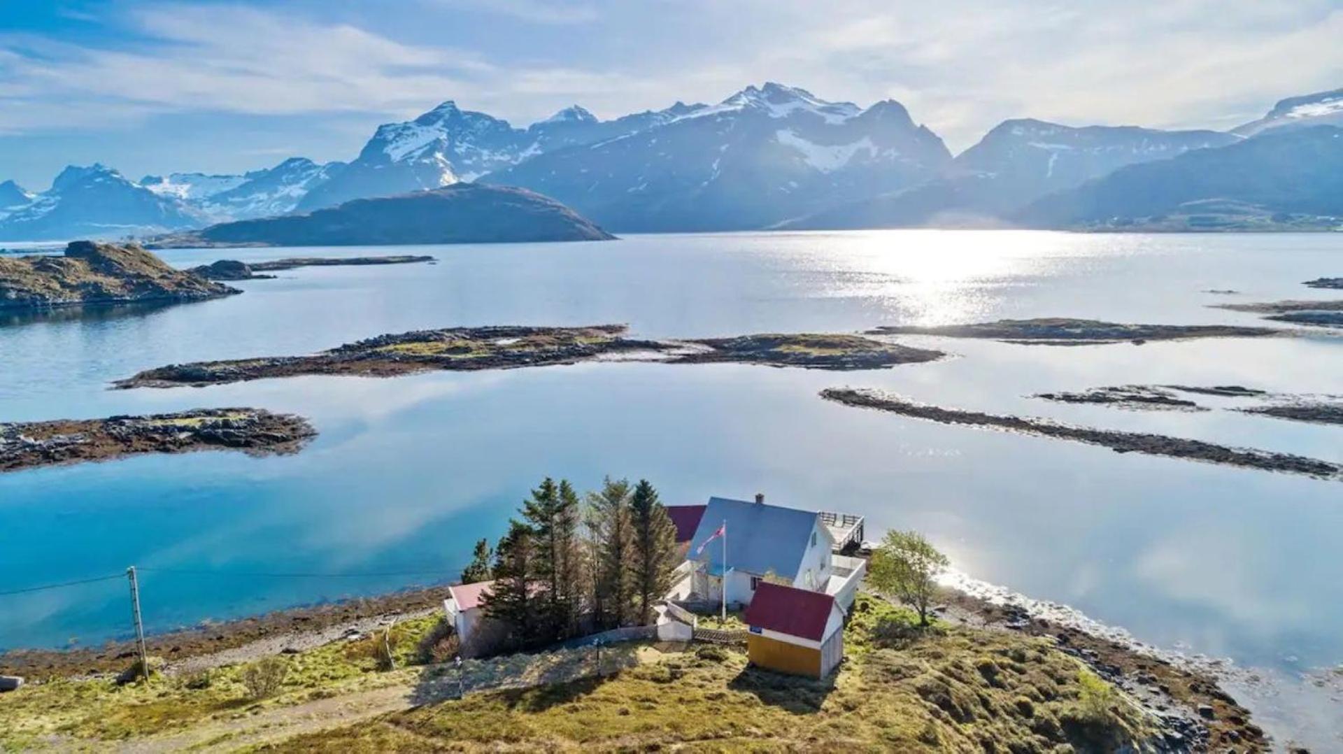 Panoramic Seaview Cabin For Two Persons By The Sea Hovdan Extérieur photo